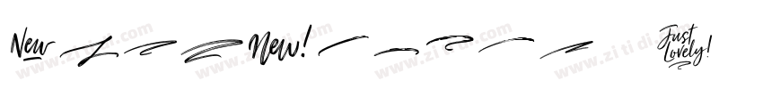 JustLovely 常规字体转换